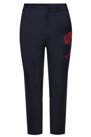 Embroidered pleat-front trousers, zdjęcie 1 Embroidered pleat-front trousers od Lanvin
